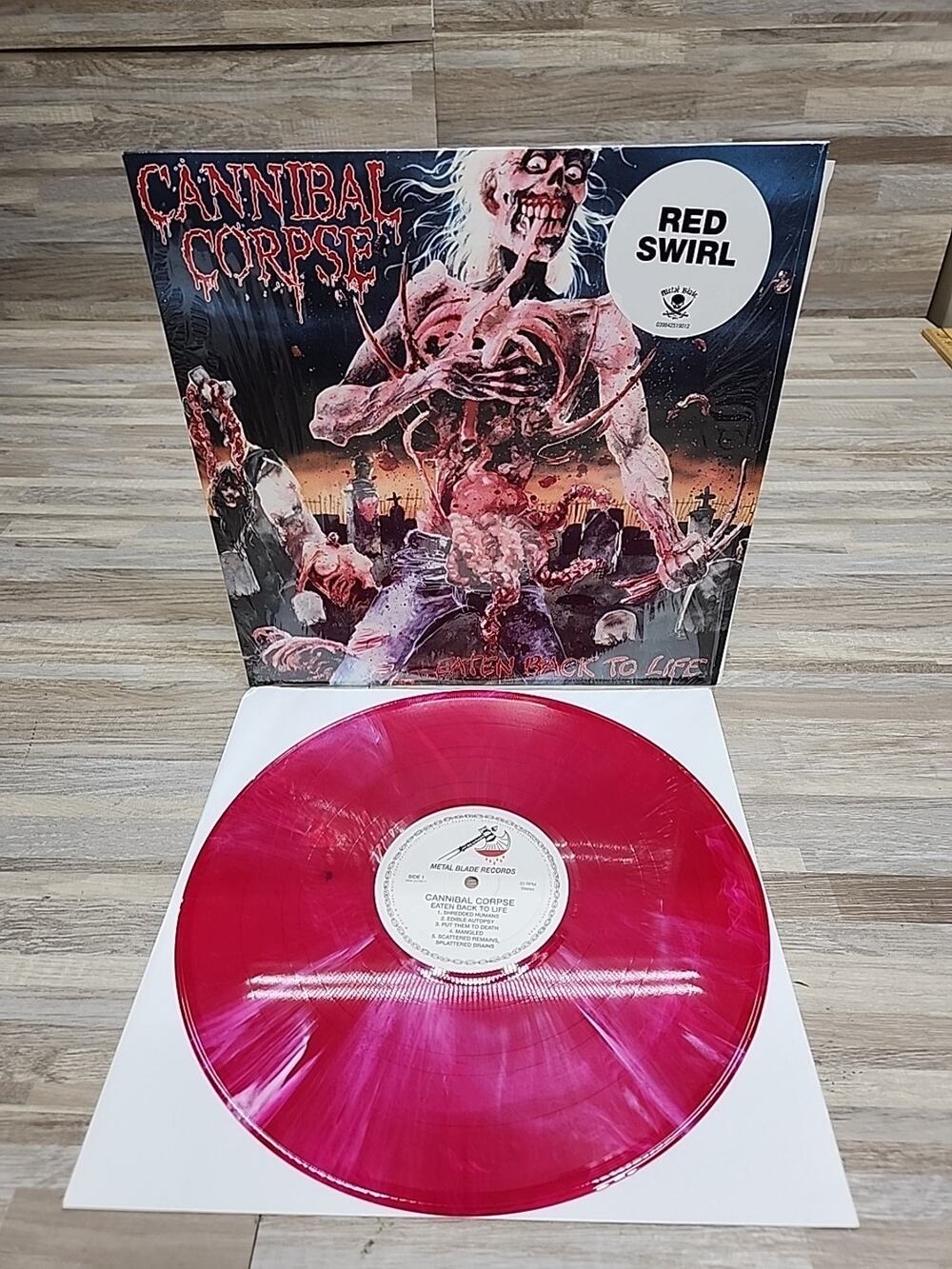 Cannibal Corpse – Eaten Back To Life Clear Red Swirl 2016